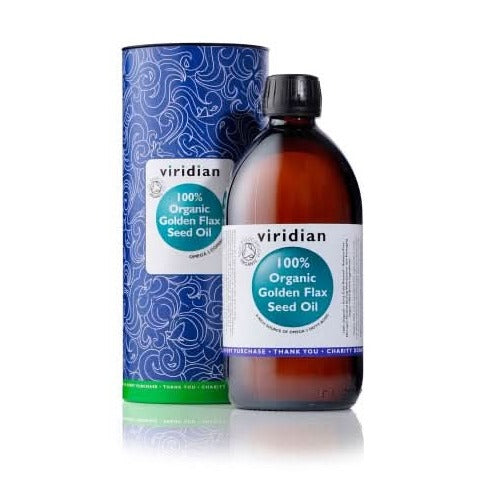 Viridian Organic Golden Flaxseed Oil 200ml