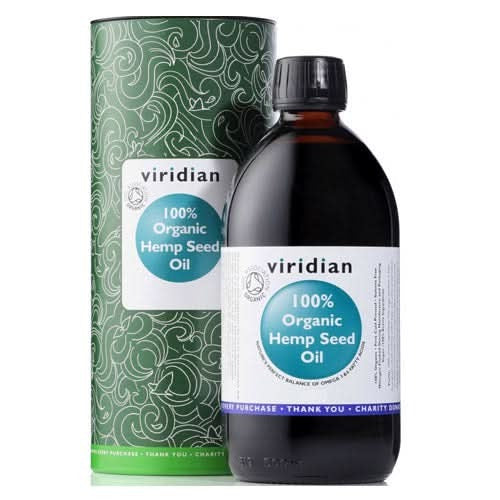 Viridian Organic Hemp Seed Oil 200ml