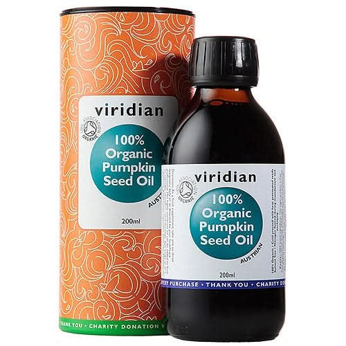 Viridian Organic Pumpkin Seed Oil 200ml