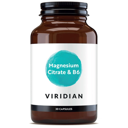 Viridian Magnesium Citrate with Vitamin B6 30 caps