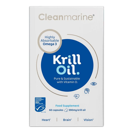 Cleanmarine Krill Oil 60 Capsules