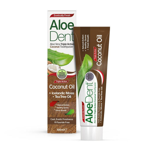 AloeDent Coconut Oil Toothpaste 100ml