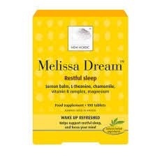 New Nordic Melissa Dream 100 Tablets