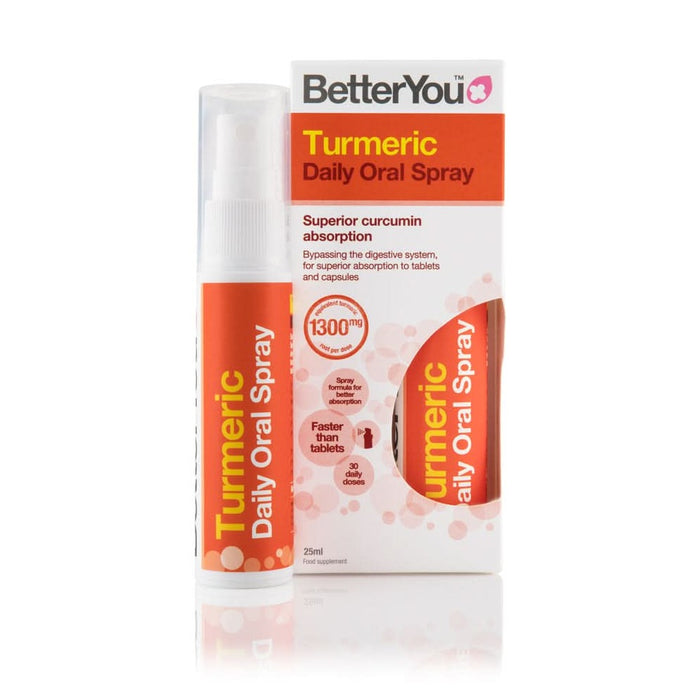 BetterYou Turmeric Daily Oral Spray 25ml