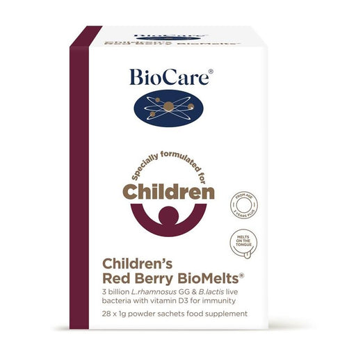 Biocare Children's Red Berry BioMelts - 28 Sachets