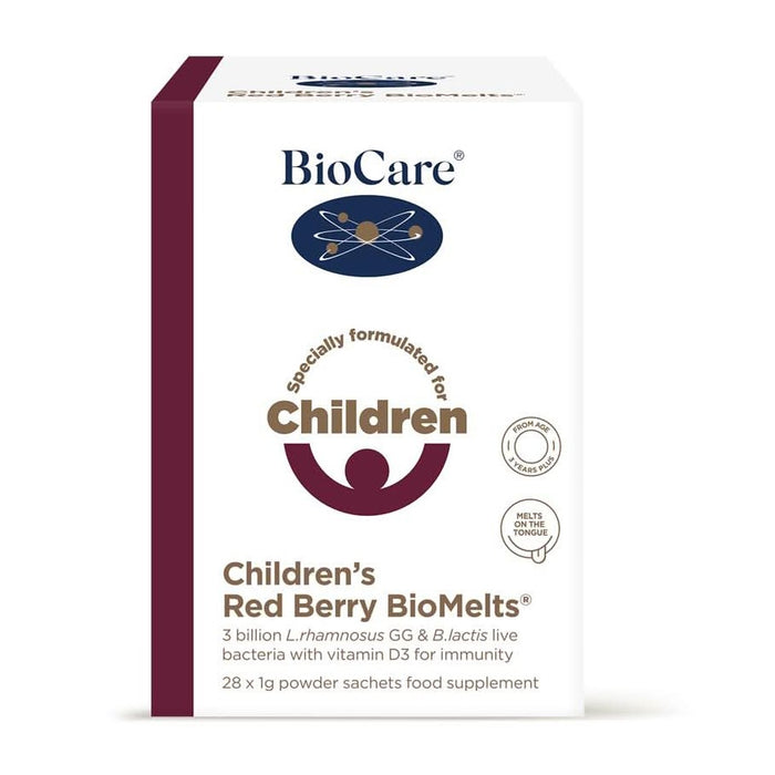 Biocare Children's Red Berry BioMelts - 28 Sachets