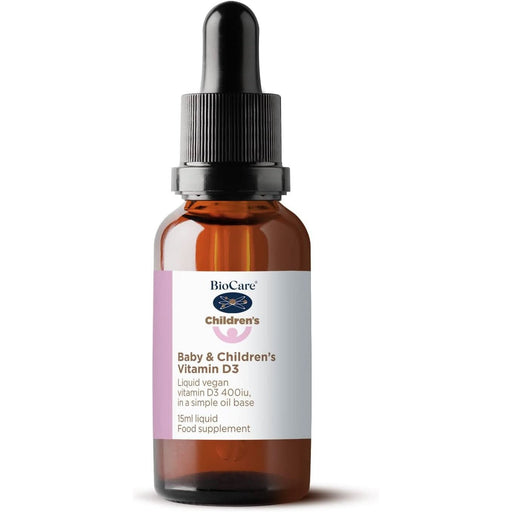 Biocare Baby and Children's Liquid Vitamin D3 15ml