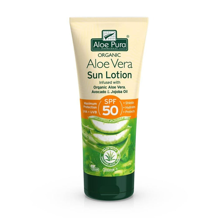 Aloe Pura - Aloe Vera Sun Lotion SPF50 200ml