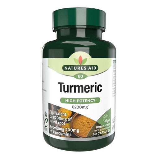 Natures Aid Turmeric Extract 60 Capsules
