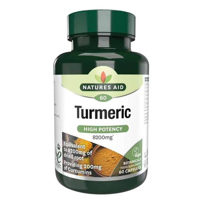 Natures Aid Turmeric Extract 60 Capsules
