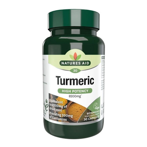 Natures Aid Turmeric Extract 30 Capsules
