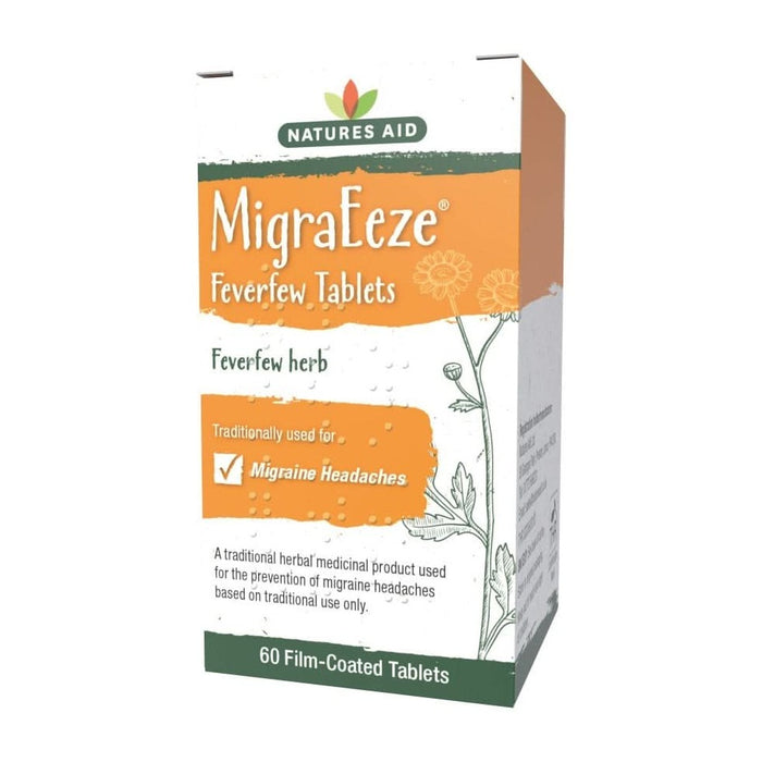 Natures Aid MigraEeze (Feverfew) 60 Tablets