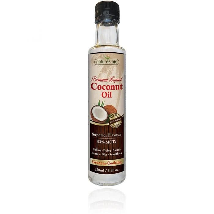 Natures Aid Coconut Oil Liquid 250ml