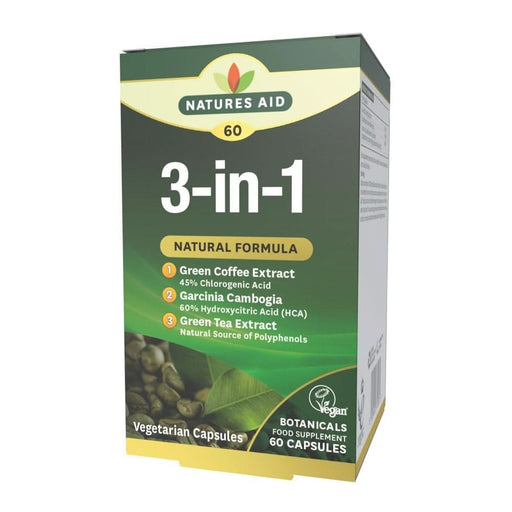 Natures Aid 3-in-1 Natural Formula 60 caps