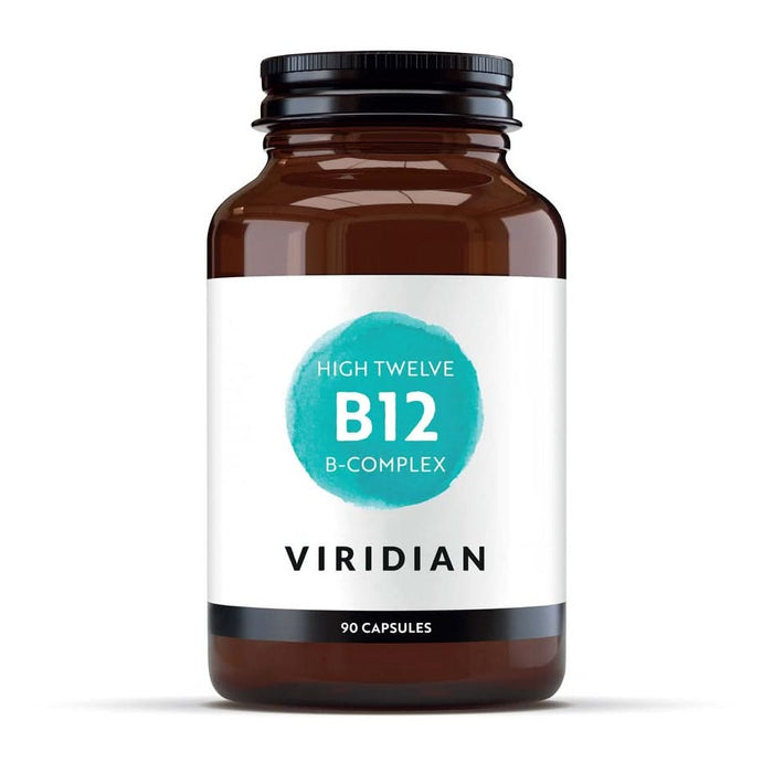Viridian High Twelve Vitamin B12 with B Complex 90 Vcaps