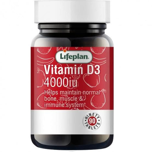 Lifeplan Vitamin D3 4000iu 90 Tablets