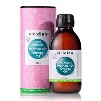 Viridian Organic Woman 40+ Omega Oil 200ml