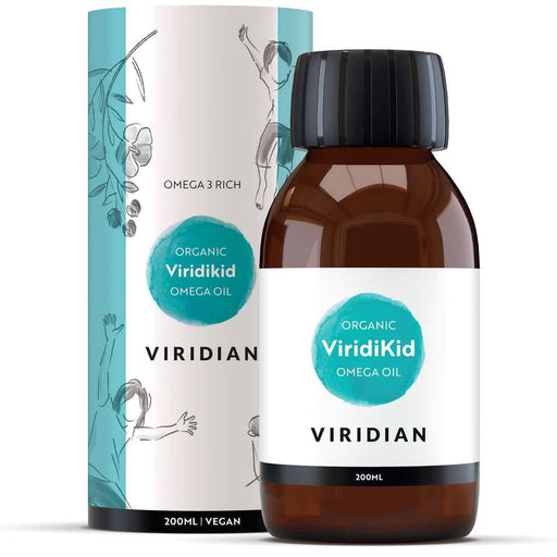 Viridian viridiKid  Organic Omega-3 Oil Blend 200ml