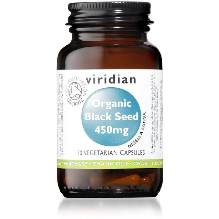 Viridian Organic Black Seed 30 vcaps