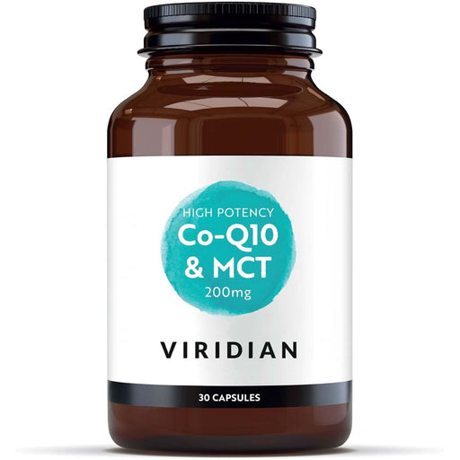 Viridian Co-enzyme Q10 200mg with MCT 30 Capsules