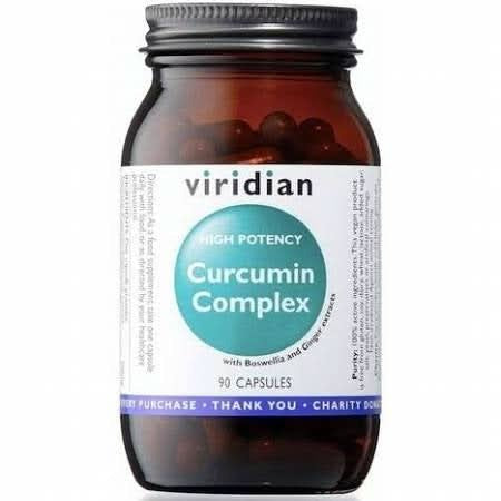 Viridian High Potency Curcumin Complex 90 Vcaps