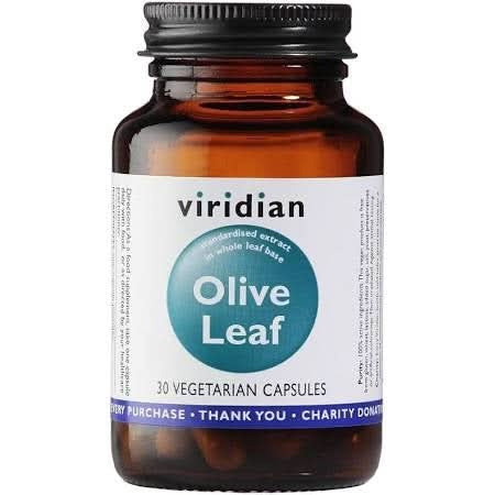 Viridian Olive Leaf Extract 30 Vcaps