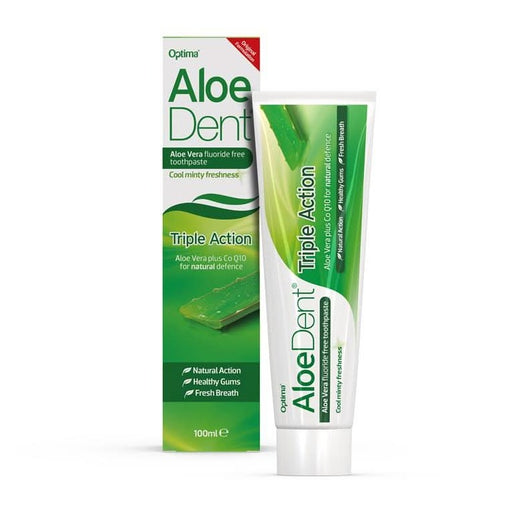 AloeDent Triple Action Aloe Vera Toothpaste Mint flavour 100ml