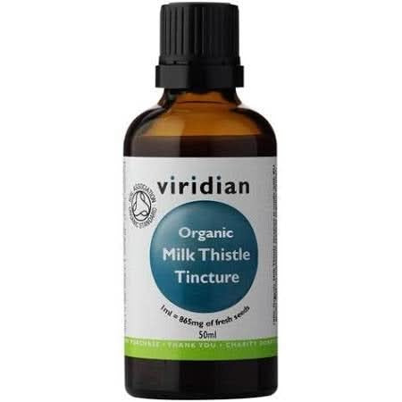 Viridian Organic Milk Thistle Tincture 50ml