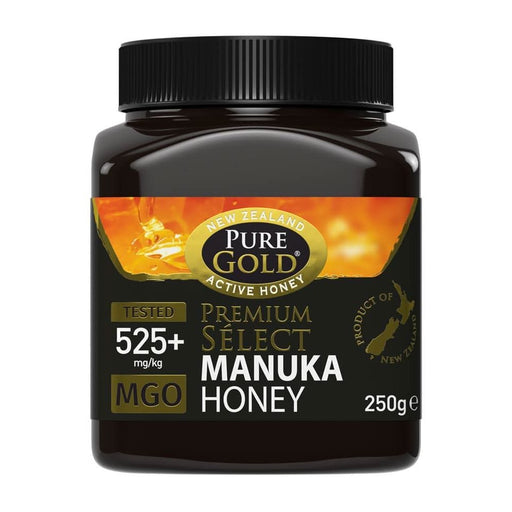 Manuka Honey - Pure Gold Premium Select 525 MGO 250g