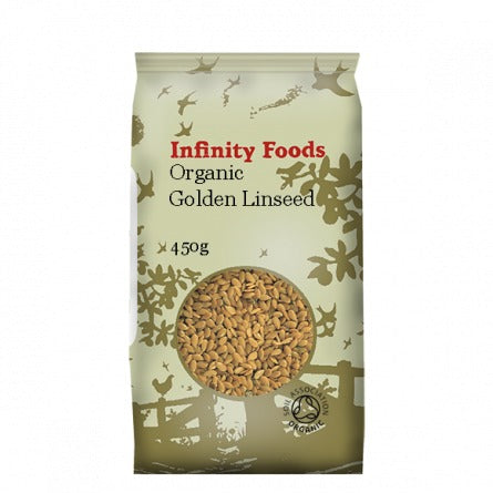 Infinity Foods Organic Golden Linseed 450g