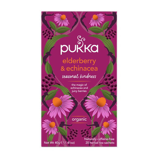 Pukka Elderberry & Echinacea Organic Tea 20 Bags