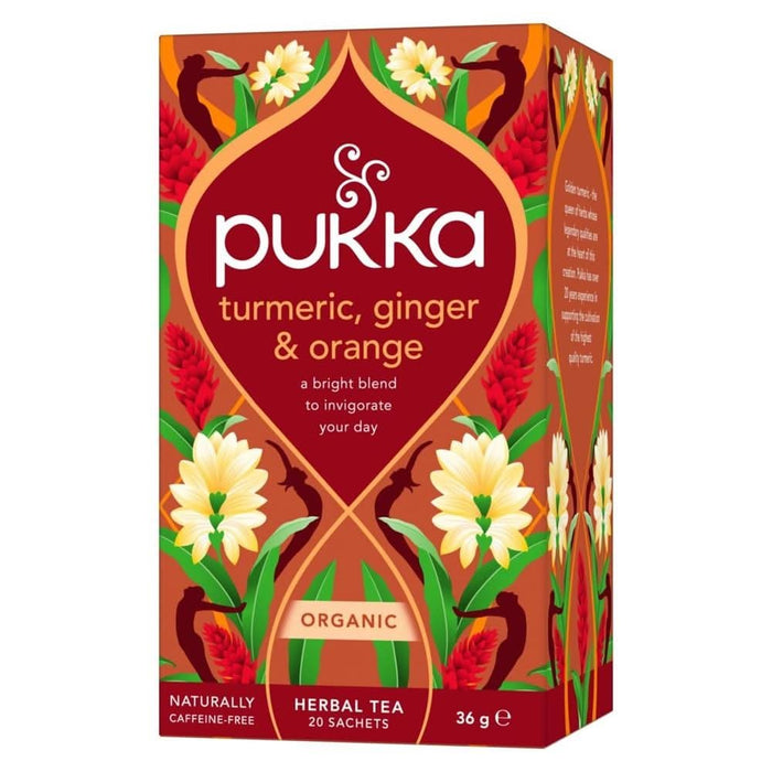 Pukka Turmeric, Ginger & Orange Tea 20 Bags