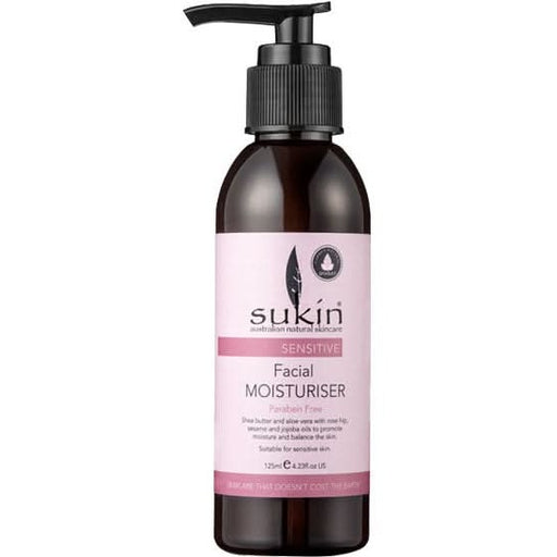Sukin Facial Moisturiser Sensitive 125ml