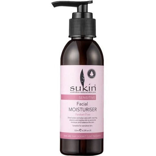 Sukin Facial Moisturiser Sensitive 125ml