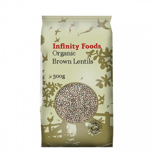 Infinity Foods Organic Brown Lentils 500g