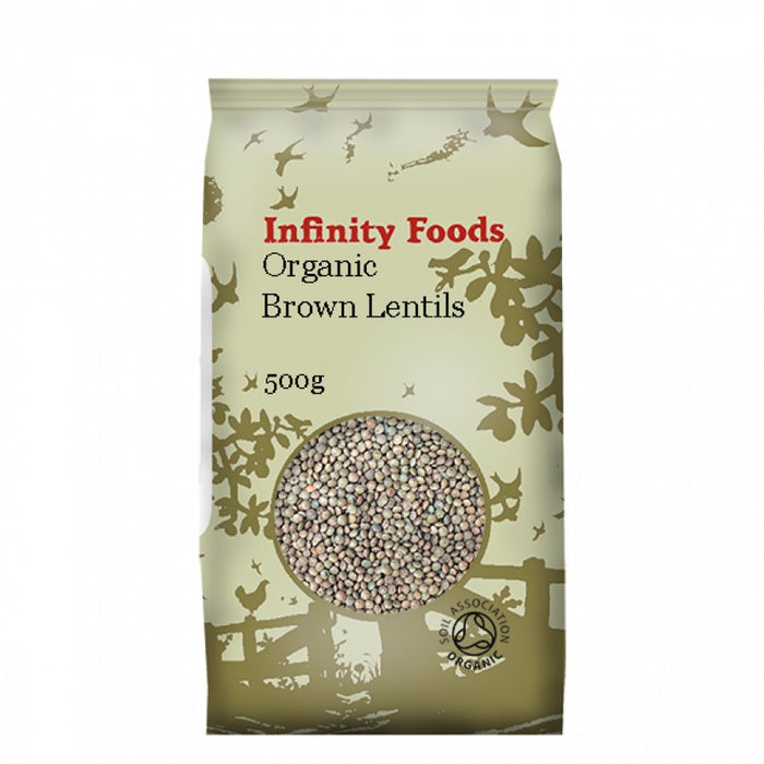 Infinity Foods Organic Brown Lentils 500g