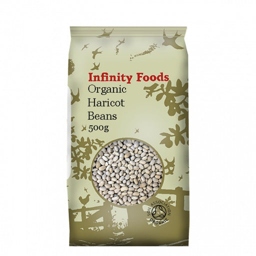 Infinity Foods Organic Haricot Beans 500g