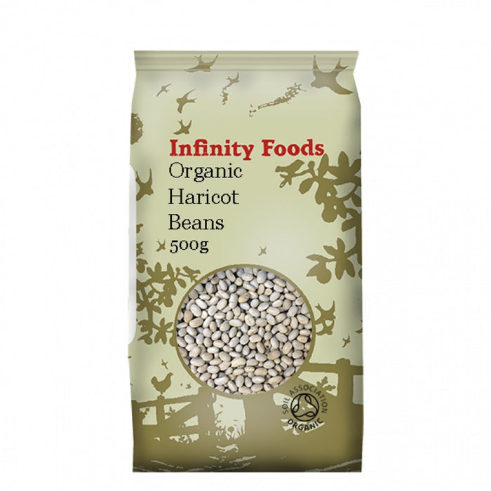 Infinity Foods Organic Haricot Beans 500g