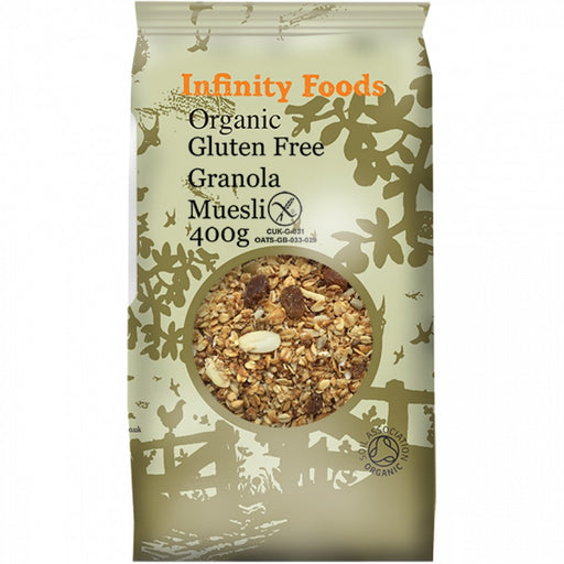Infinity Foods Organic Gluten-free Granola Muesli 400g