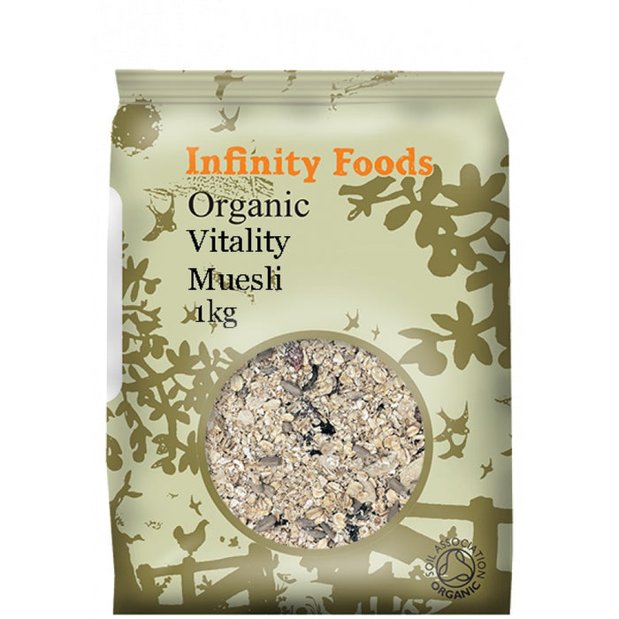 Infinity Foods Organic Vitality Muesli 1KG