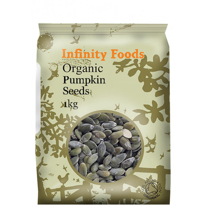 Infinity Foods Organic Pumpkin Seeds - AA grade 1KG