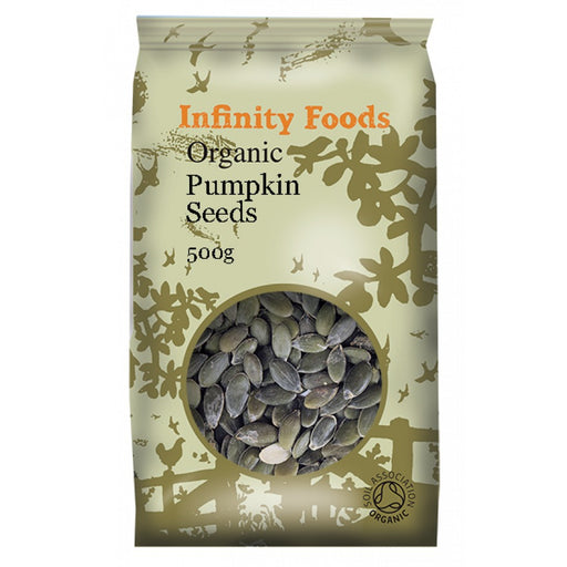 Infinity Foods Organic Pumpkin Seeds - AA grade 500g