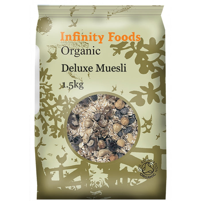 Infinity Foods Organic Deluxe Muesli 1.4KG