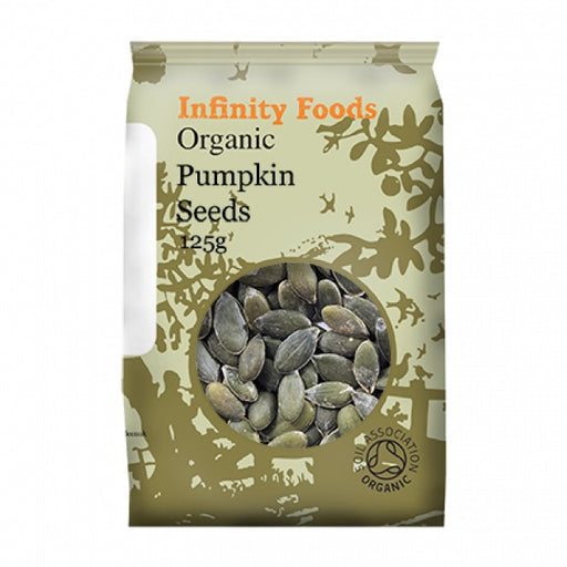 Infinity Foods Organic Pumpkin Seeds - AA grade 125g