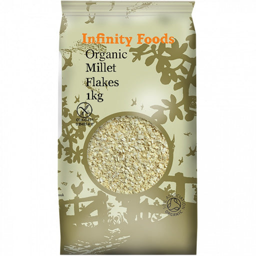 Infinity Foods Organic Millet Flakes 500g