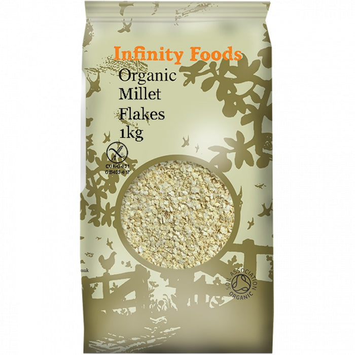 Infinity Foods Organic Millet Flakes 500g