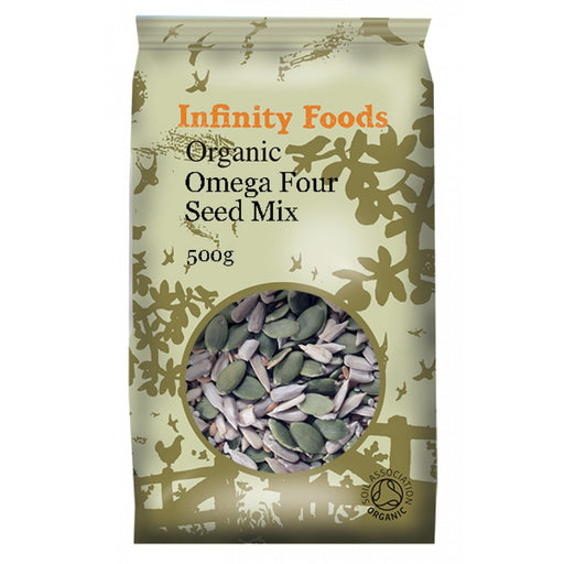 Infinity Foods Organic Omega Four Seed Mix 500g