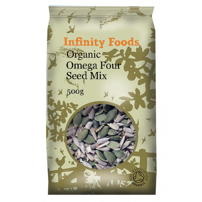 Infinity Foods Organic Omega Four Seed Mix 500g