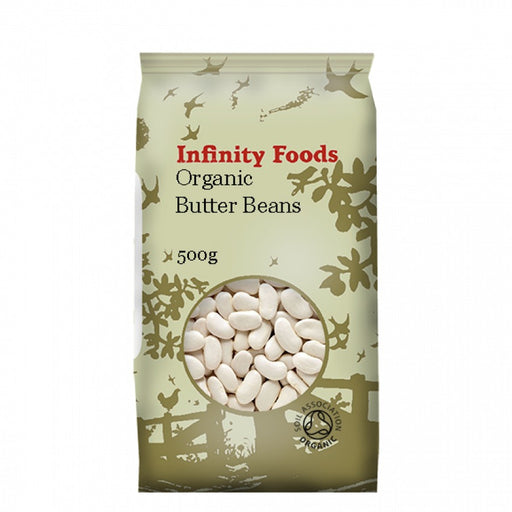 Infinity Foods Organic Butter Beans 500g