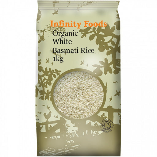 Infinity Foods Organic White Basmati 1KG